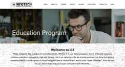 Desktop Screenshot of infotechcomputer.org